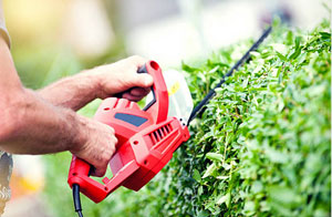 Gardeners in Severn Beach, Gloucestershire